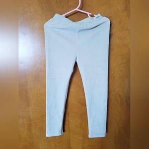 Mayoral warm velvet leggings size5